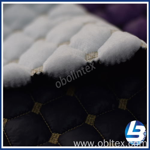 OBL20-Q-058 Nylon Taffeta 380T Quilting Fabric For Coat